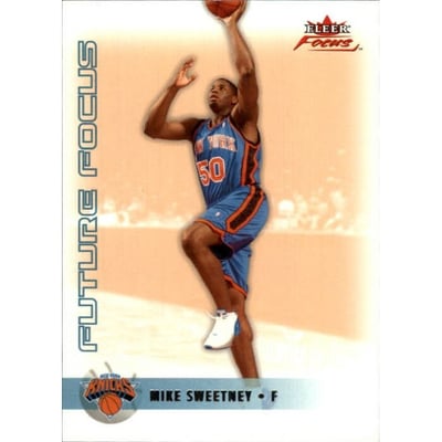 2003-04 Fleer Focus Numbers Century #147 Mike Sweetney
