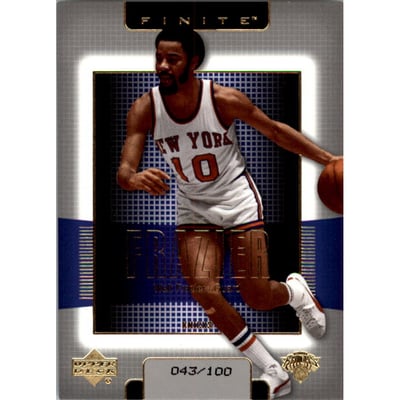 2003-04 Upper Deck Finite Gold #128 Walt Frazier