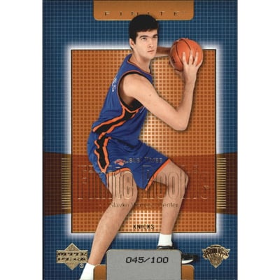 2003-04 Upper Deck Finite Gold #208 Slavko Vranes