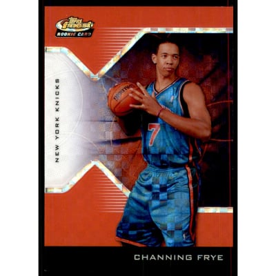2004-05 Finest X-Fractors Red #198 Channing Frye