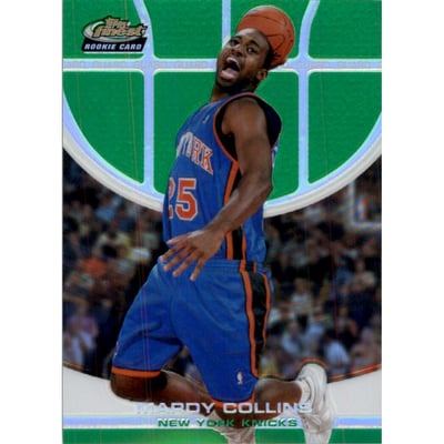 2005-06 Finest Refractors Green #168 Mardy Collins