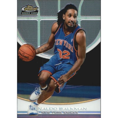 2005-06 Finest Refractors #159 Renaldo Balkman