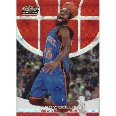 2005-06 Finest X-Fractors Red #168 Mardy Collins