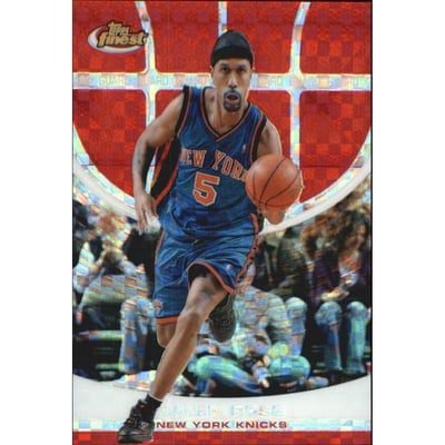2005-06 Finest X-Fractors Red #60 Jalen Rose
