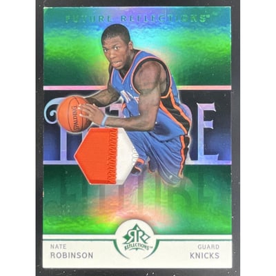 2005-06 Reflections Green Patch #113 Nate Robinson RC /25