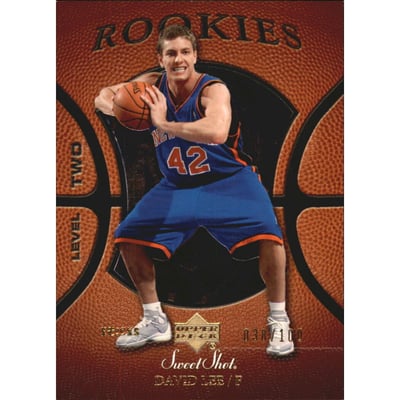 2005-06 Sweet Shot Gold #103 David Lee