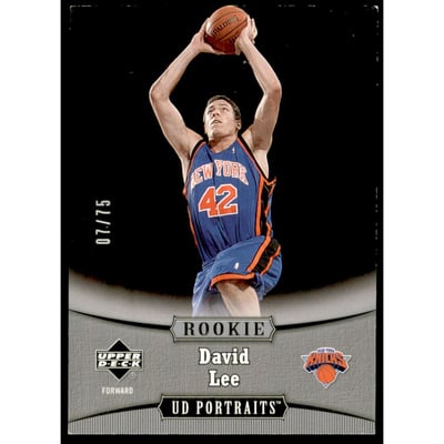 2005-06 UD Portraits 75 #111 David Lee