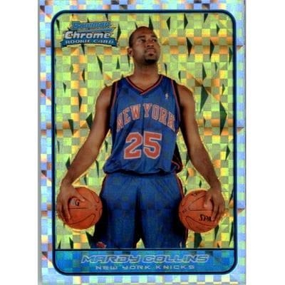 2006-07 Bowman Chrome X-Fractors #128 Mardy Collins