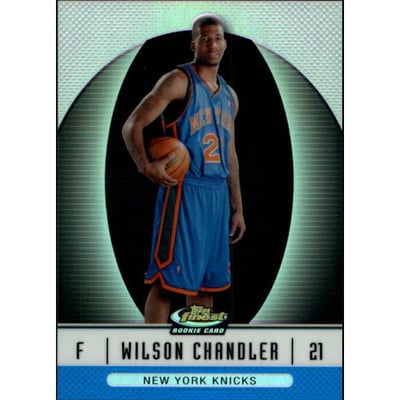 2006-07 Finest Refractors Blue #123 Wilson Chandler