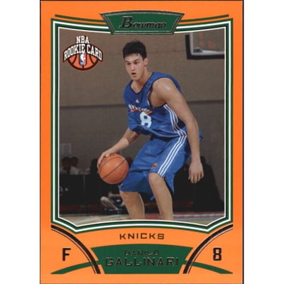 2008-09 Bowman Orange #116 Danilo Gallinari