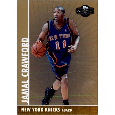 2008-09 Topps Co-Signers Gold #11 Jamal Crawford