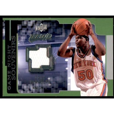 2008-09 Upper Deck MVP Game Night Souvenirs #GNZR Zach Randolph