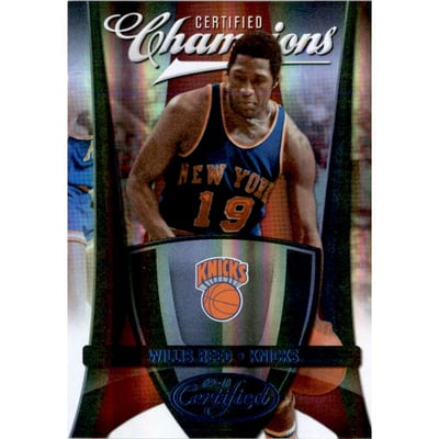 2009-10 Certified Champions Blue #20 Willis Reed