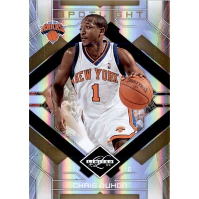 2009-10 Limited Gold Spotlight #4 Chris Duhon