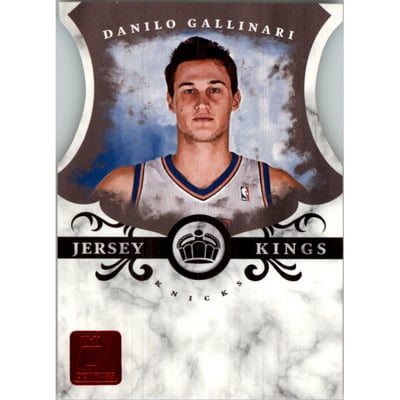 2010-11 Donruss Jersey Kings Die Cuts Ruby #11 Danilo Gallinari