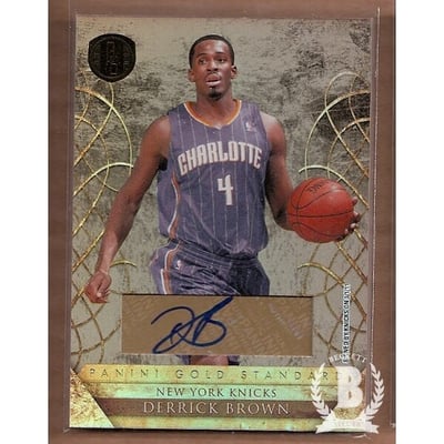 2010-11 Panini Gold Standard Signatures #150 Derrick Brown/299