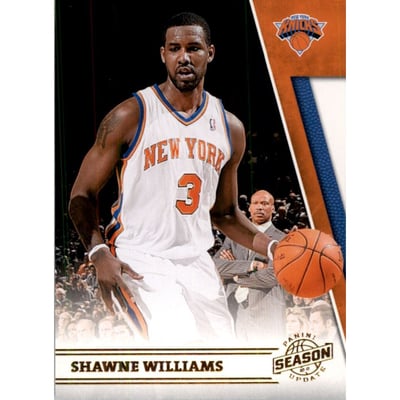 2010-11 Panini Season Update Gold #18 Shawne Williams