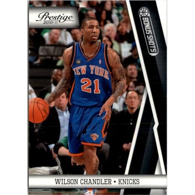 2010-11 Prestige Bonus Shots Black #80 Wilson Chandler