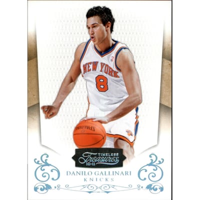 2010-11 Timeless Treasures Silver #88 Danilo Gallinari