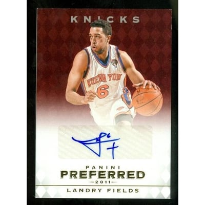 2011-12 Panini Preferred #303 Landry Fields PS/99 AU