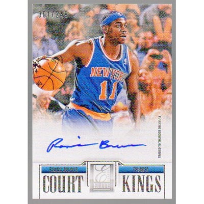 2012-13 Elite Series Court Kings Autographs #67 Ronnie Brewer/249