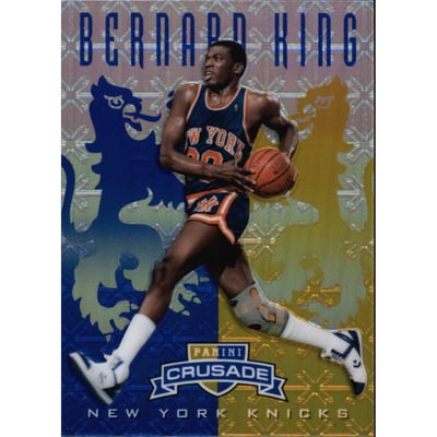 2012-13 Panini Crusade Insert Blue #140 Bernard King