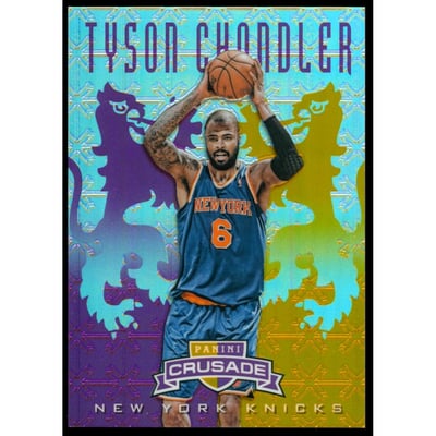 2012-13 Panini Crusade Insert Purple #295 Tyson Chandler