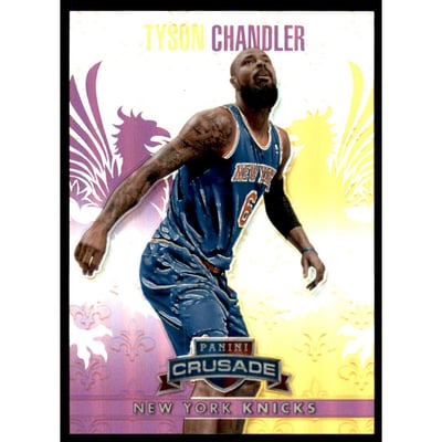 2013-14 Panini Crusade Insert Purple #115 Tyson Chandler