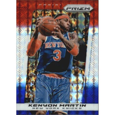 2013-14 Panini Prizm Prizms Red White and Blue Mosaic #26 Kenyon Martin