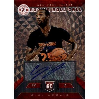2013-14 Totally Certified Rookie Roll Call Autographs Red #35 C.J. Leslie/99