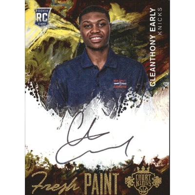 2014-15 Court Kings Fresh Paint Autographs #FPCE Cleanthony Early/260