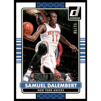 2014-15 Donruss Press Proofs Silver #122 Samuel Dalembert