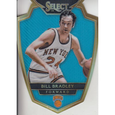 2014-15 Select Premier Prizms Light Blue Die Cut #172 Bill Bradley