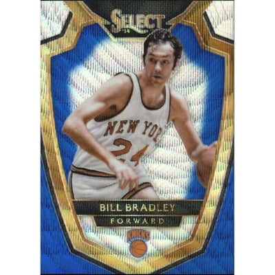 2014-15 Select Prizms Blue and Silver #172 Bill Bradley PRE