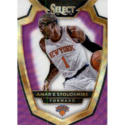 2014-15 Select Prizms Purple and White #133 Amar'e Stoudemire PRE
