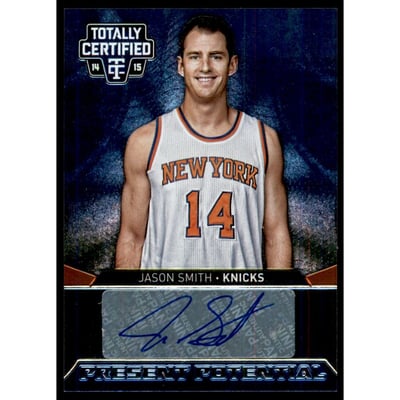 2014-15 Totally Certified Present Potential Signatures #PPSJSM Jason Smith