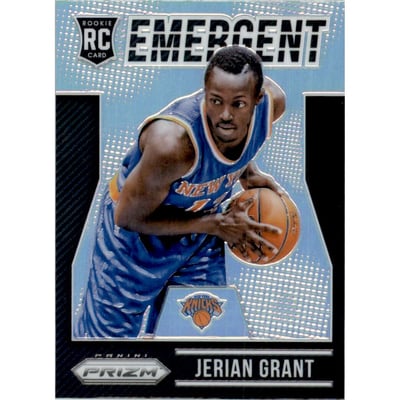 2015-16 Panini Prizm Emergent Prizms Silver #1 Jerian Grant