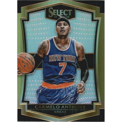 2015-16 Select Prizms Silver #112 Carmelo Anthony PRE