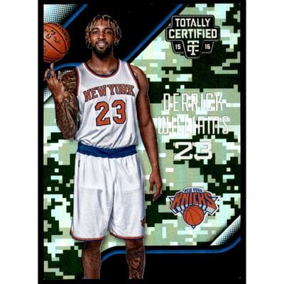 2015-16 Totally Certified Mirror Camo #62 Derrick Williams