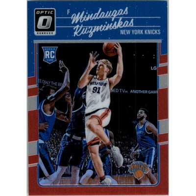 2016-17 Donruss Optic Red #194 Mindaugas Kuzminskas