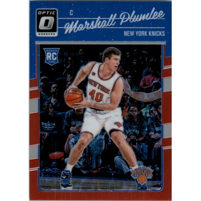 2016-17 Donruss Optic Red #198 Marshall Plumlee