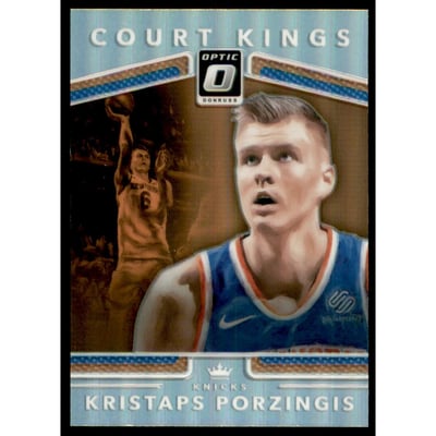 2017-18 Donruss Optic Court Kings Holo #14 Kristaps Porzingis
