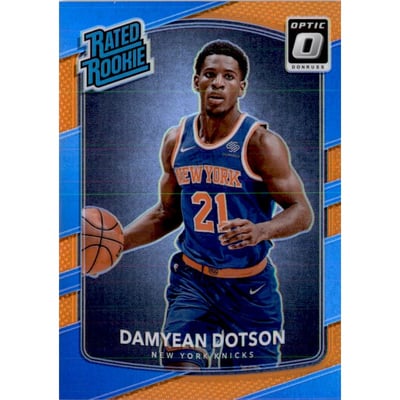 2017-18 Donruss Optic Orange #166 Damyean Dotson RR