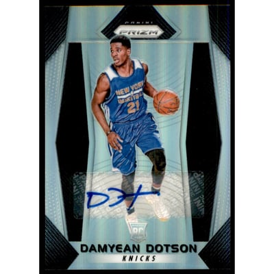 2017-18 Panini Prizm Autographs #272 Damyean Dotson
