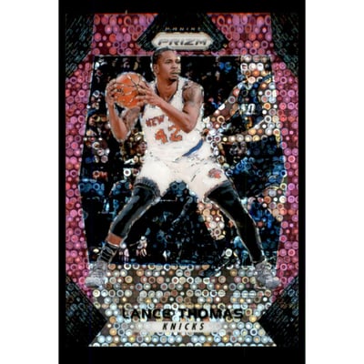 2017-18 Panini Prizm Prizms Fast Break Pink #278 Lance Thomas