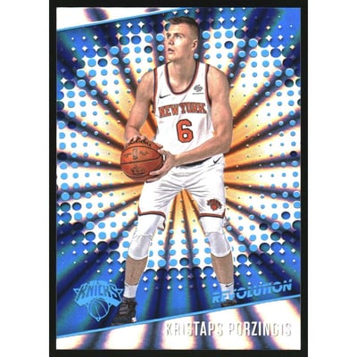 2017-18 Panini Revolution Sunburst #96 Kristaps Porzingis