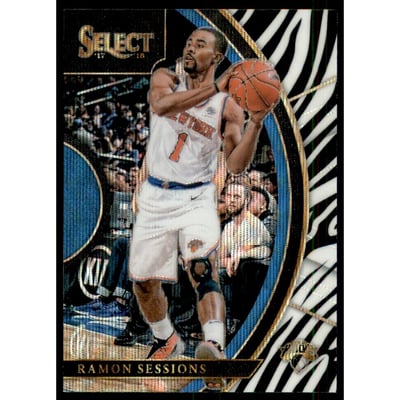 2017-18 Select Prizms Zebra #70 Ramon Sessions