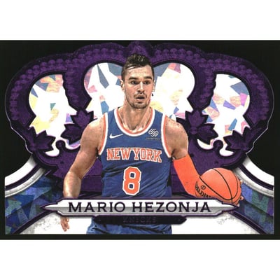 2018-19 Crown Royale Crystal Purple #194 Mario Hezonja