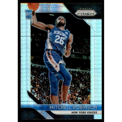 2018-19 Panini Prizm Prizms Hyper #227 Mitchell Robinson