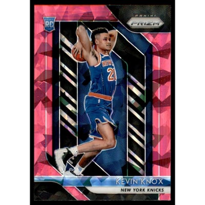 2018-19 Panini Prizm Prizms Pink Ice #217 Kevin Knox